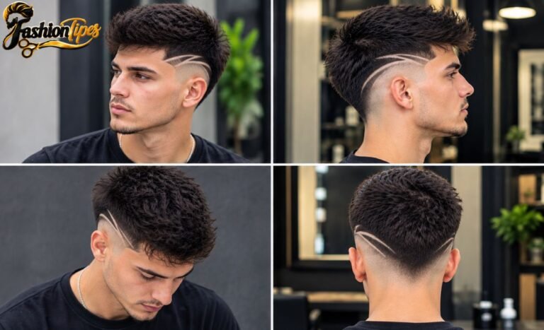Burst Fade with Design: Stylish Haircut Ideas for Men