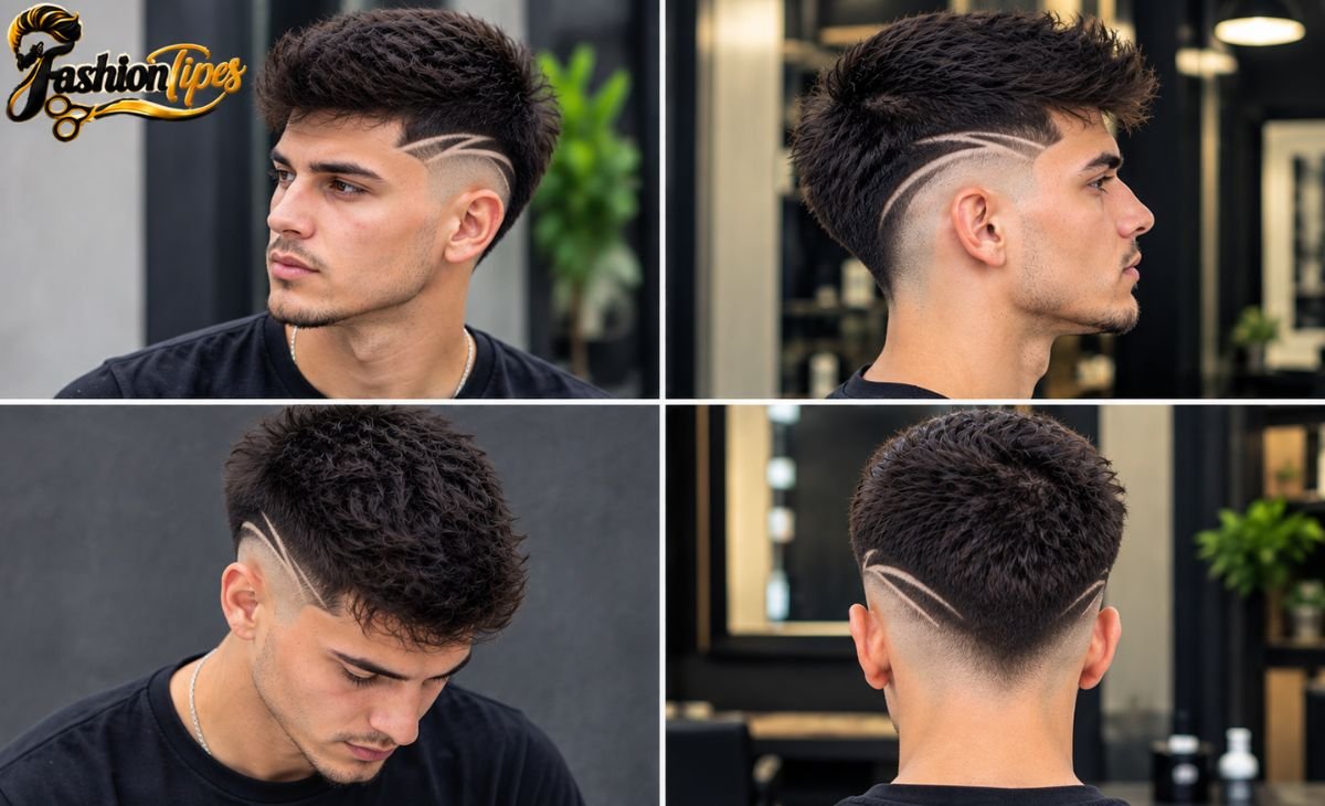 Burst Fade with Design: Stylish Haircut Ideas for Men