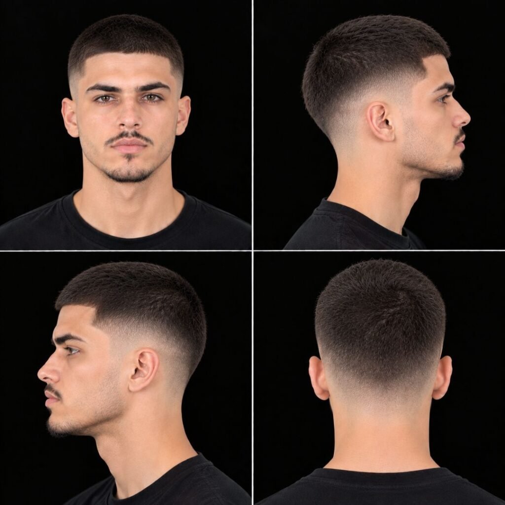 Buzz Cut & Low Mid Taper Combos