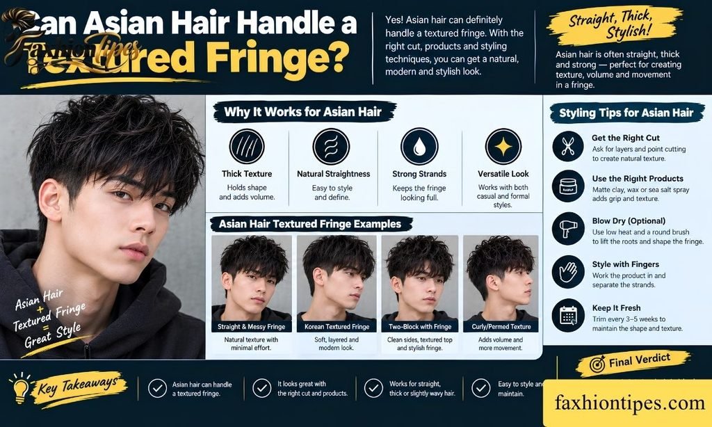 Can Asian Hair Handle a Textured Fringe?
