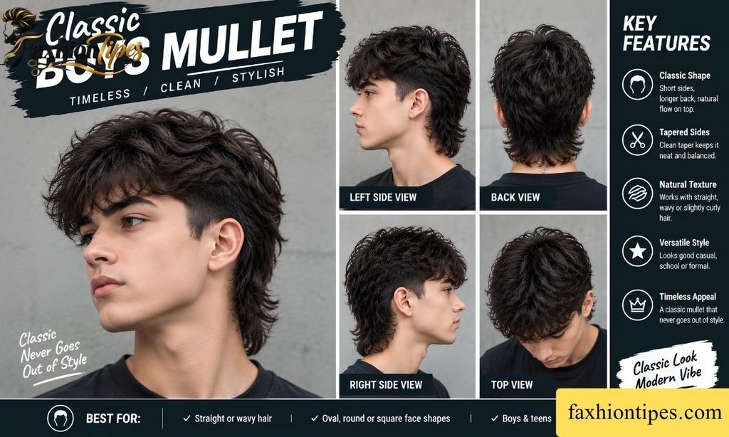  Classic Boys Mullet
