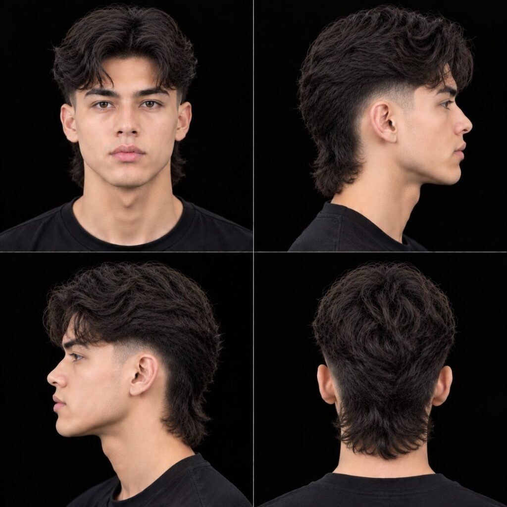 Classic Mid Taper Mullet