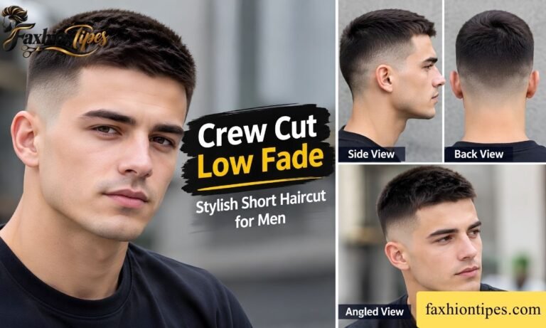 Crew Cut Low Fade: Stylish Short Haircut for Men