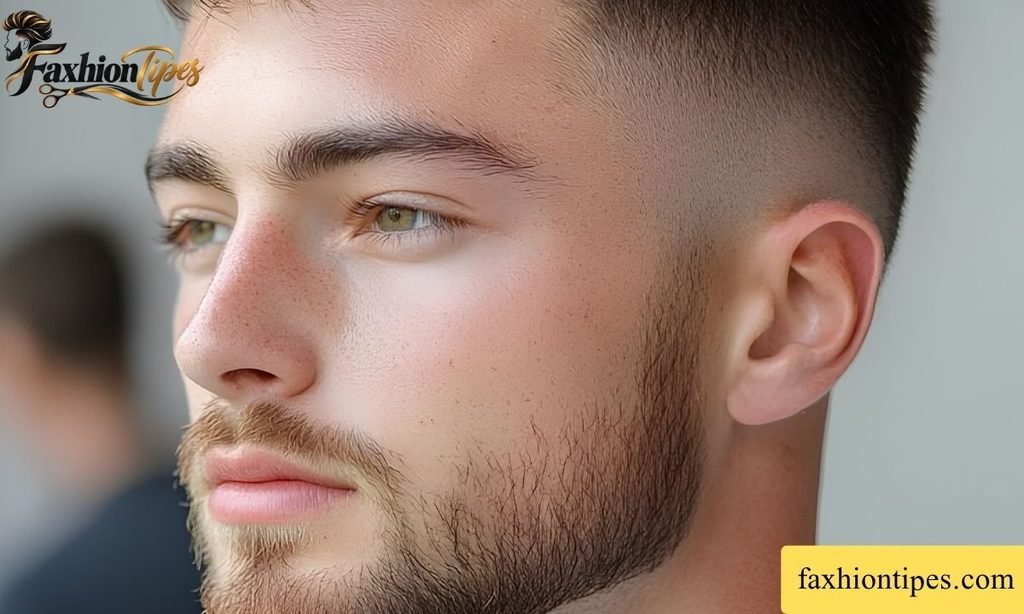 Crew cut low fade men