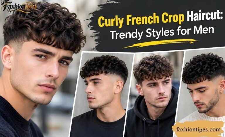 Curly French Crop Haircut: Trendy Styles for Men 
