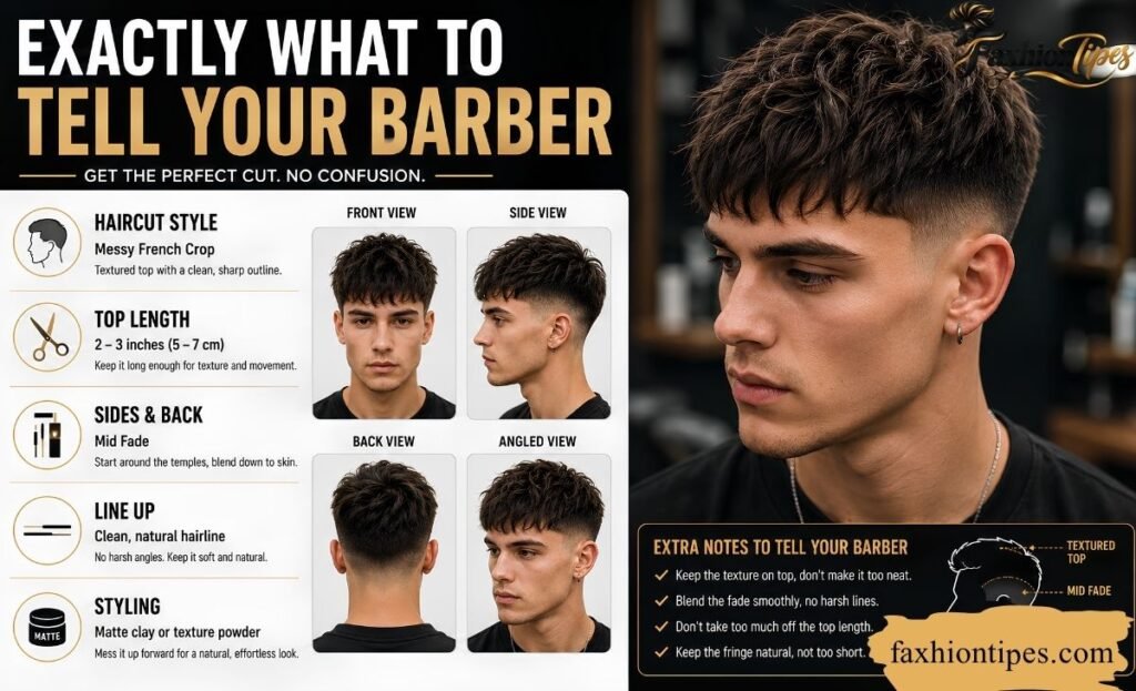 Exactly What to Tell Your Barber