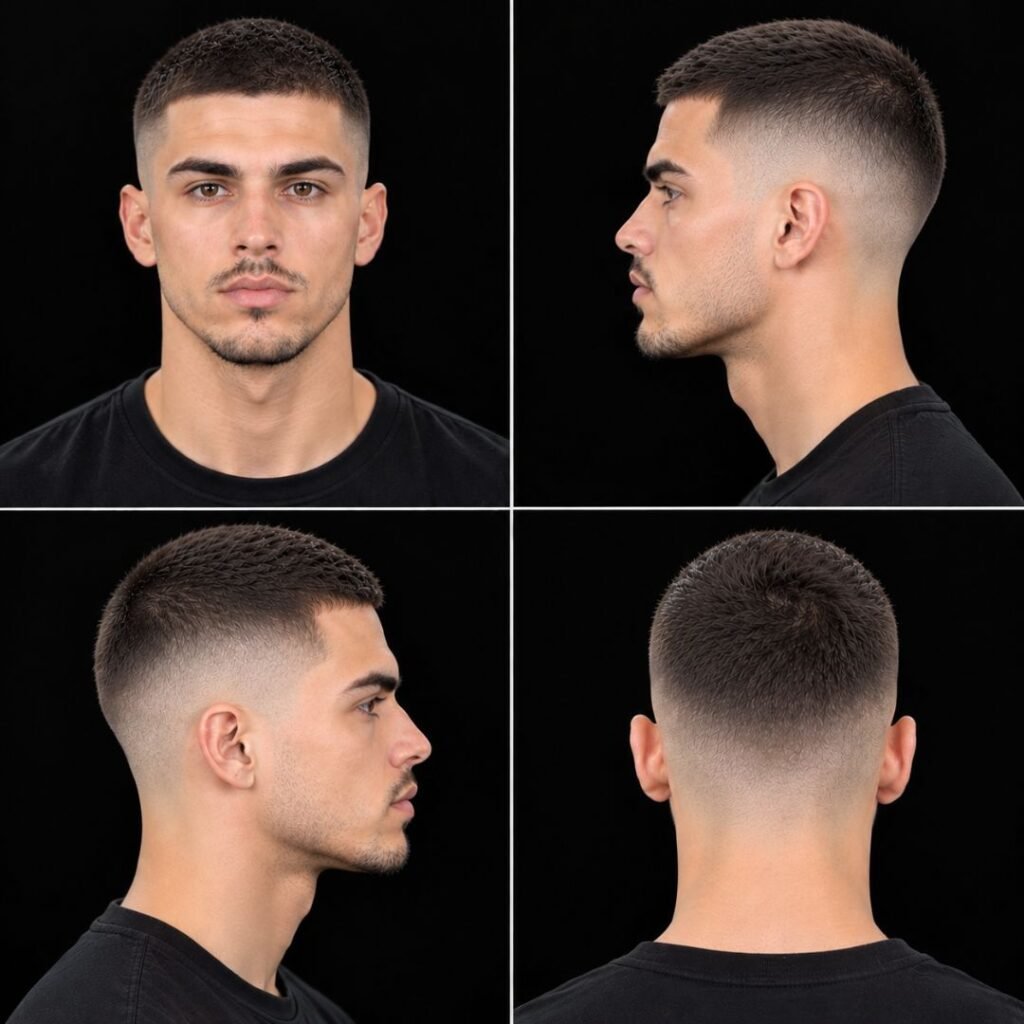 High-and-Tight Mid Taper