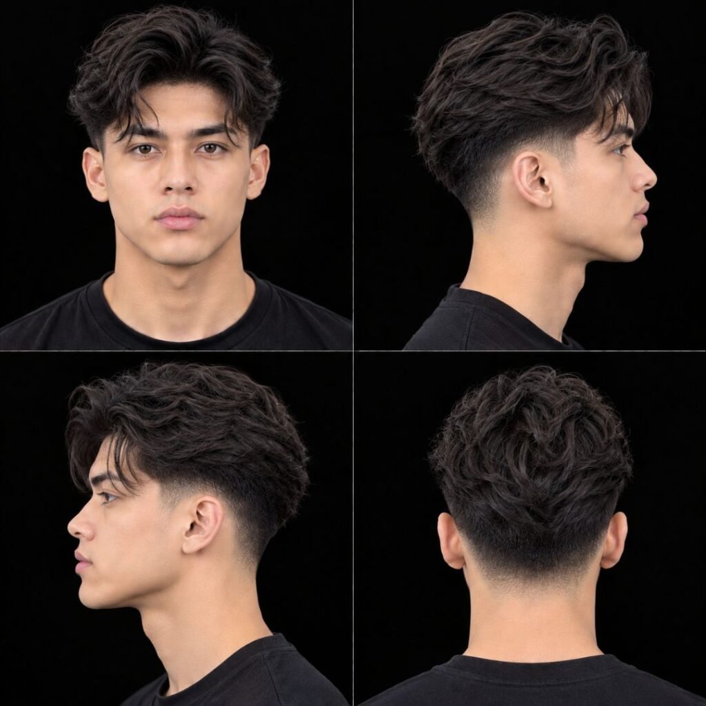 Long Top Mid Taper