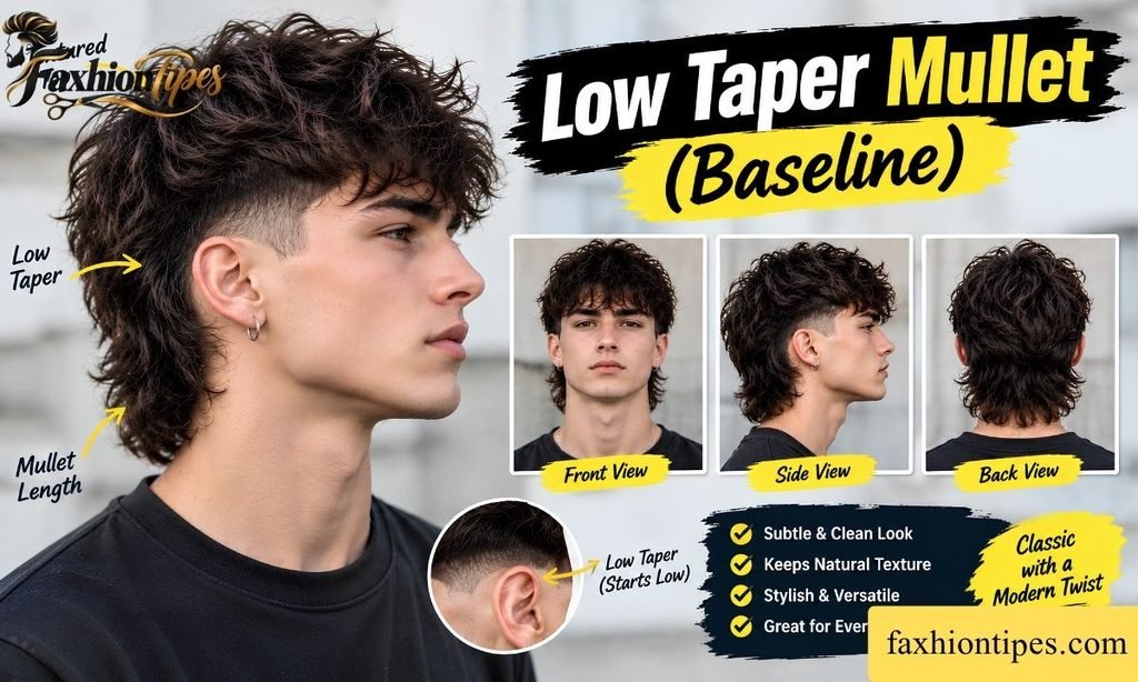  Low Taper Mullet (Baseline)