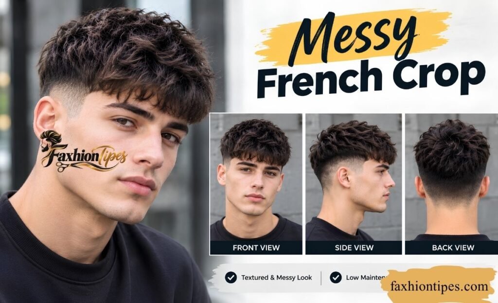 Messy French Crop