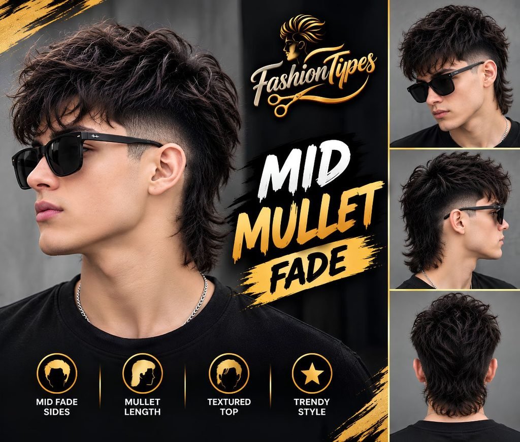 Mid Mullet Fade