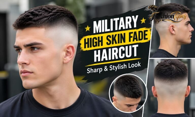 Military High Skin Fade Haircut: Sharp & Stylish Look