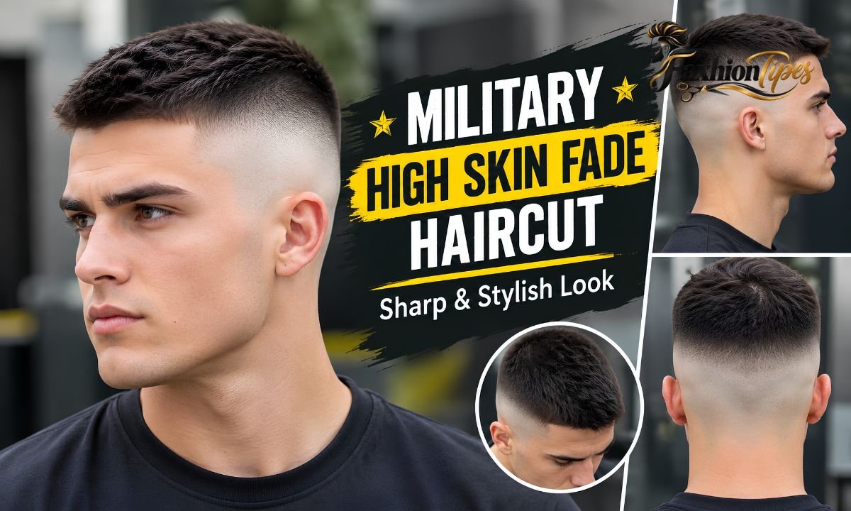 Military High Skin Fade Haircut: Sharp & Stylish Look