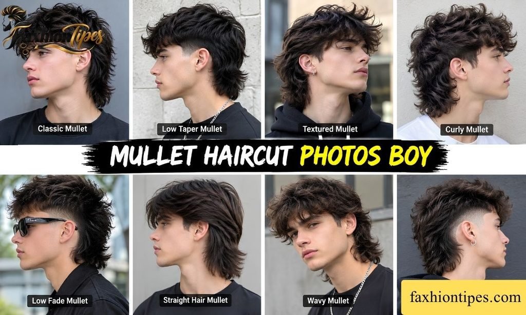 Mullet haircut photos boy