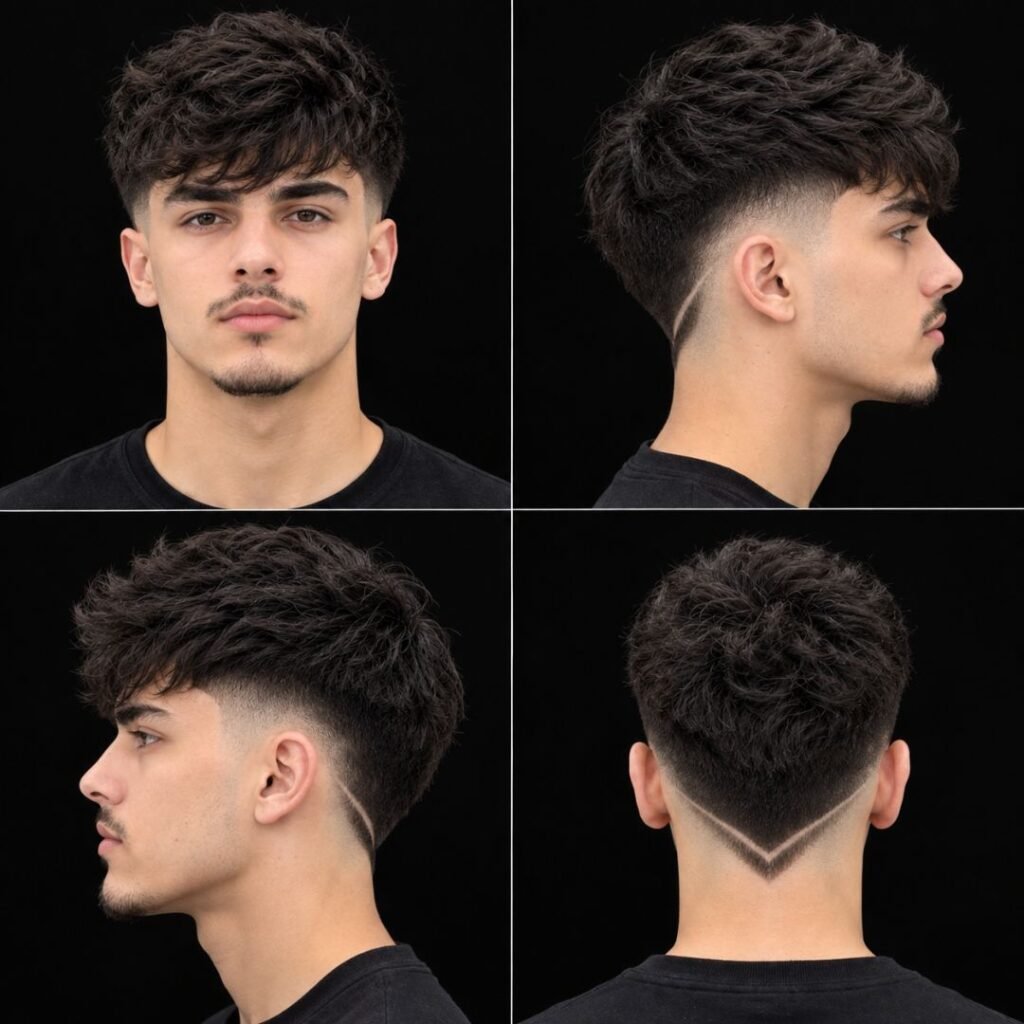 Nape and V Area Design