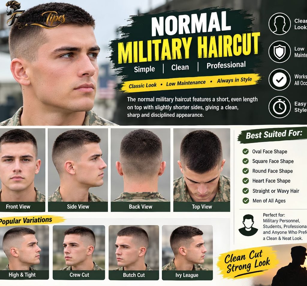 Normal military haircut