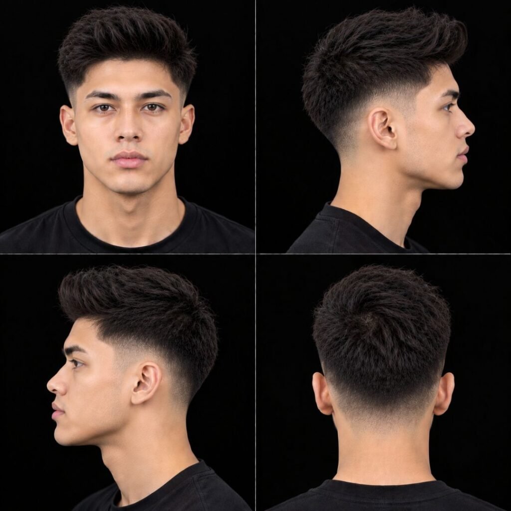 Quiff Mid Taper