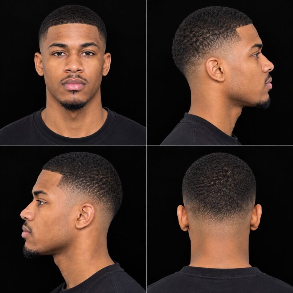 Short & Buzz-Cut Low Taper Fades