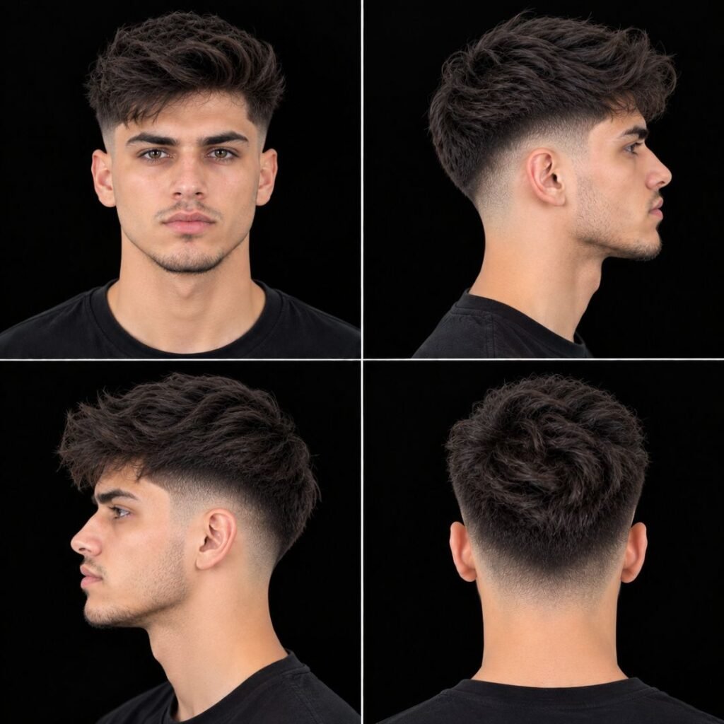 Short & Long Mid Taper Fade Styles
