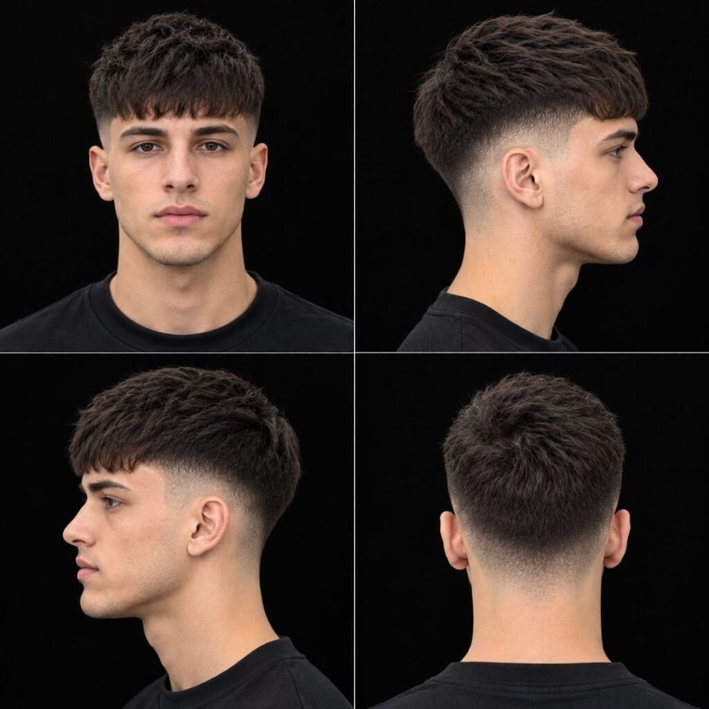 Short Mid Taper with Fringe