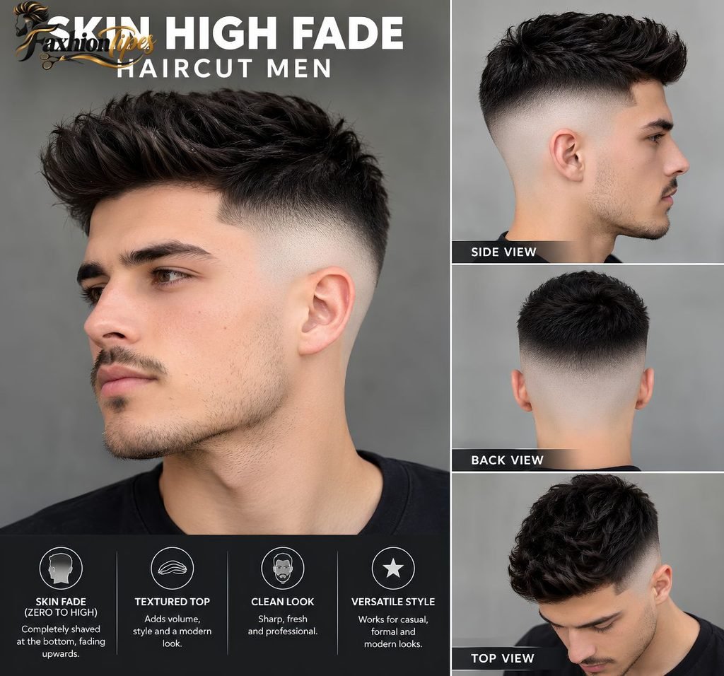 Skin High Fade Haircut Men
