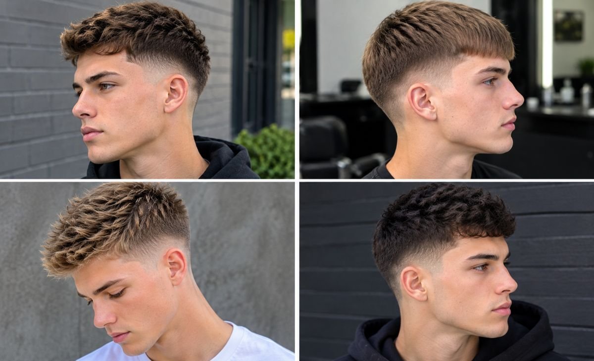 Taper Fade for White Guys | Short Haircut Style 
