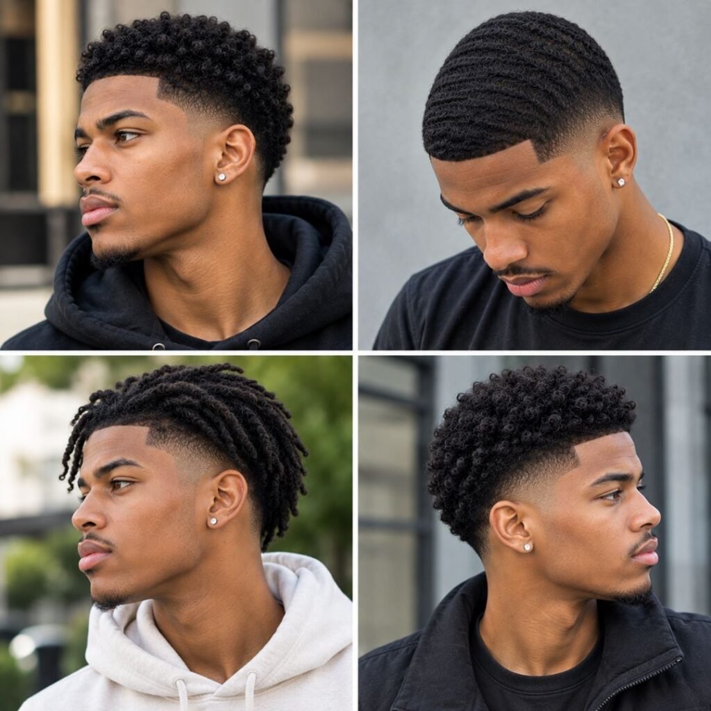 Low Taper Black Hairstyles