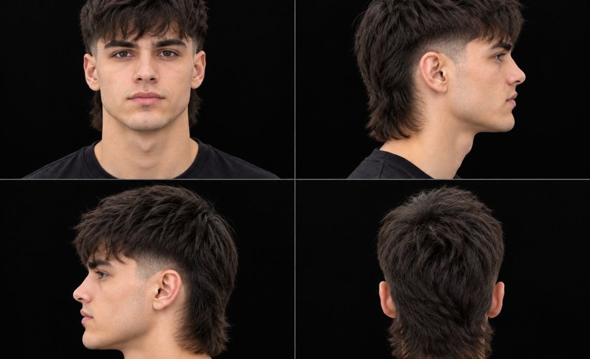 Straight Hair Mullet: Trendy Styles, Cuts & Ideas for Men