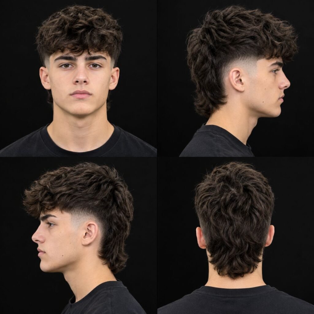 What Is a Boys Modern Mullet