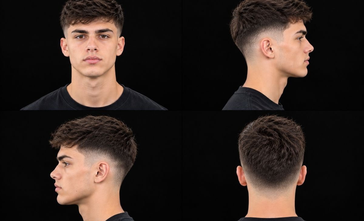 Textured Crew Cut: Stylish Haircut Ideas for Men in 2026