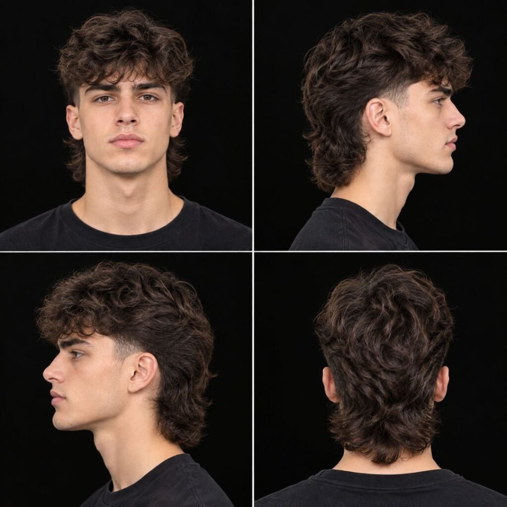Wavy Mullet Medium