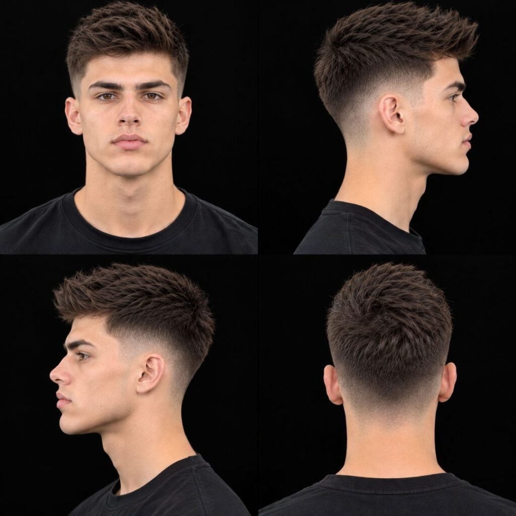 Long Crew Cut