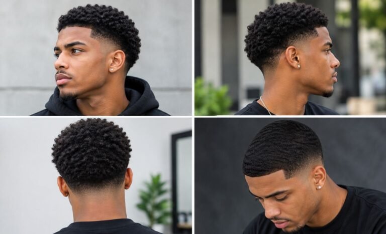 Low Taper Black Haircut | Trending Men’s Style 