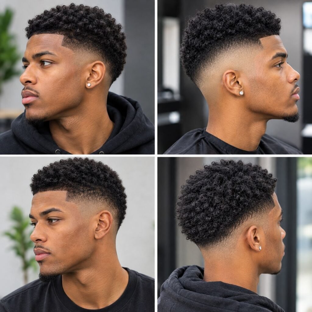 Low Taper Fade vs Other Fades on Black Hair