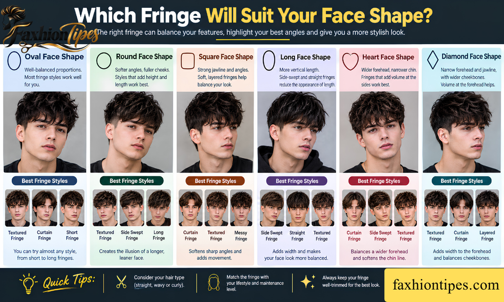 Which Fringe Will Suit Your Face Shape?