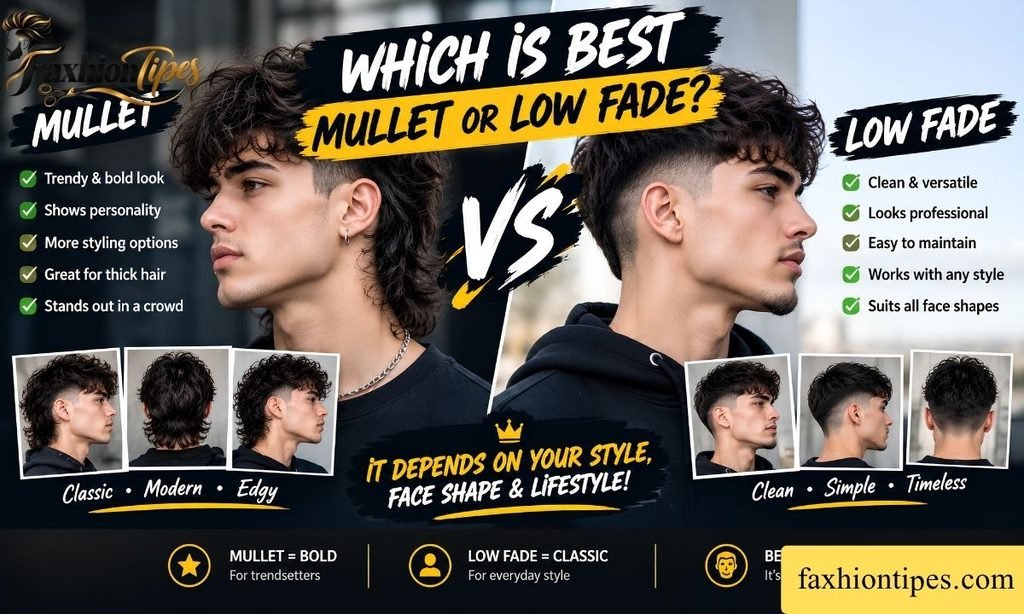 Which is best, mullet or low fade?