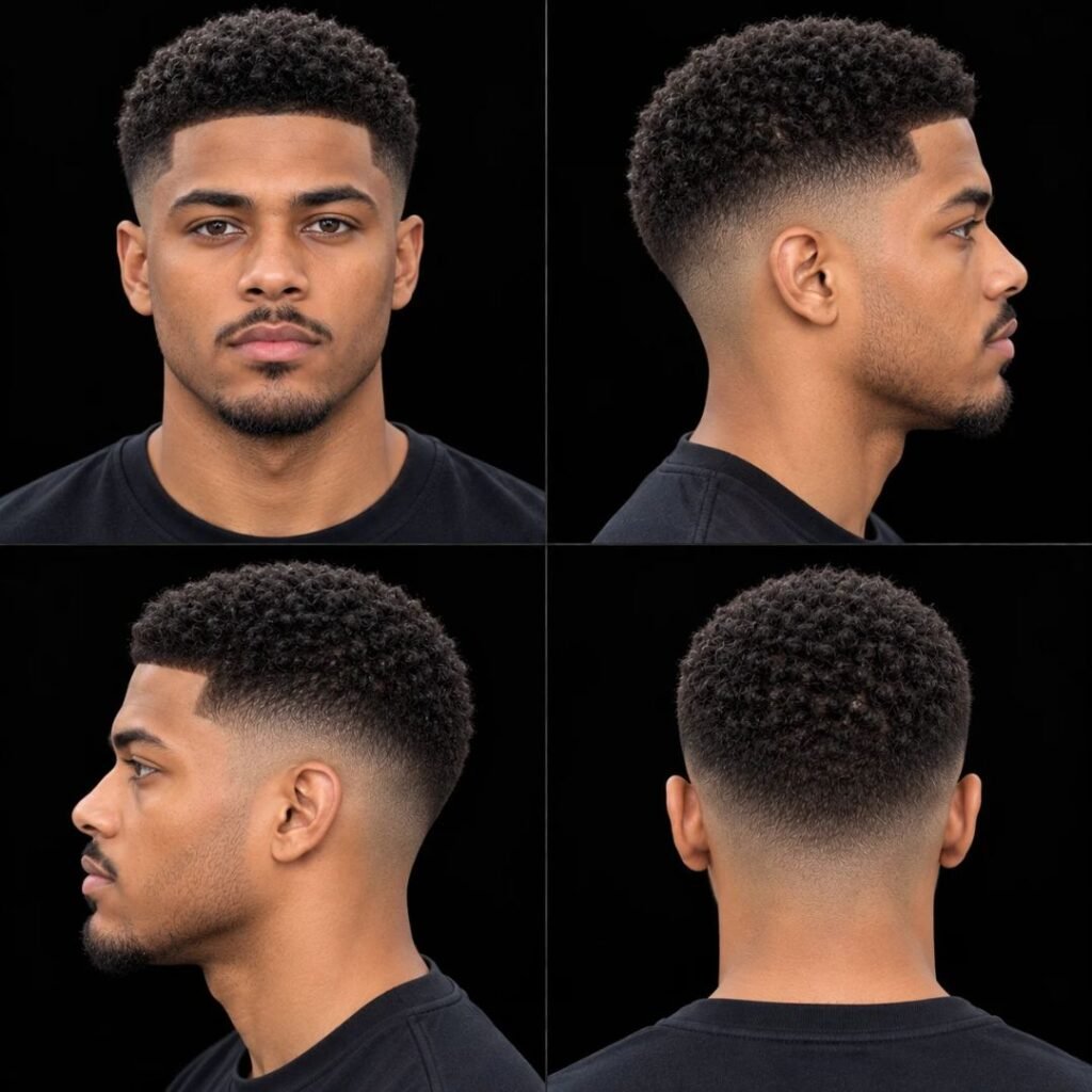 Afro Crew Cut