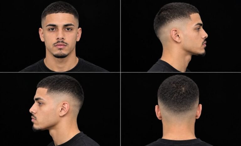 Burst Fade Buzz Cut
