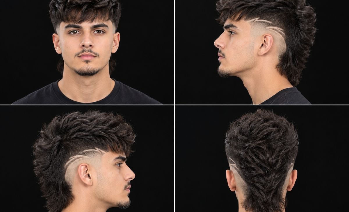 Burst Fade Mohawk