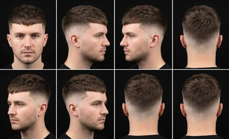 Burst Fade x French Crop
