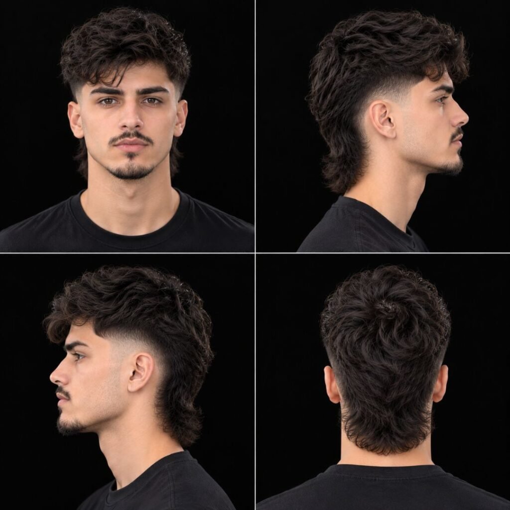 Business Mid Taper Mullet