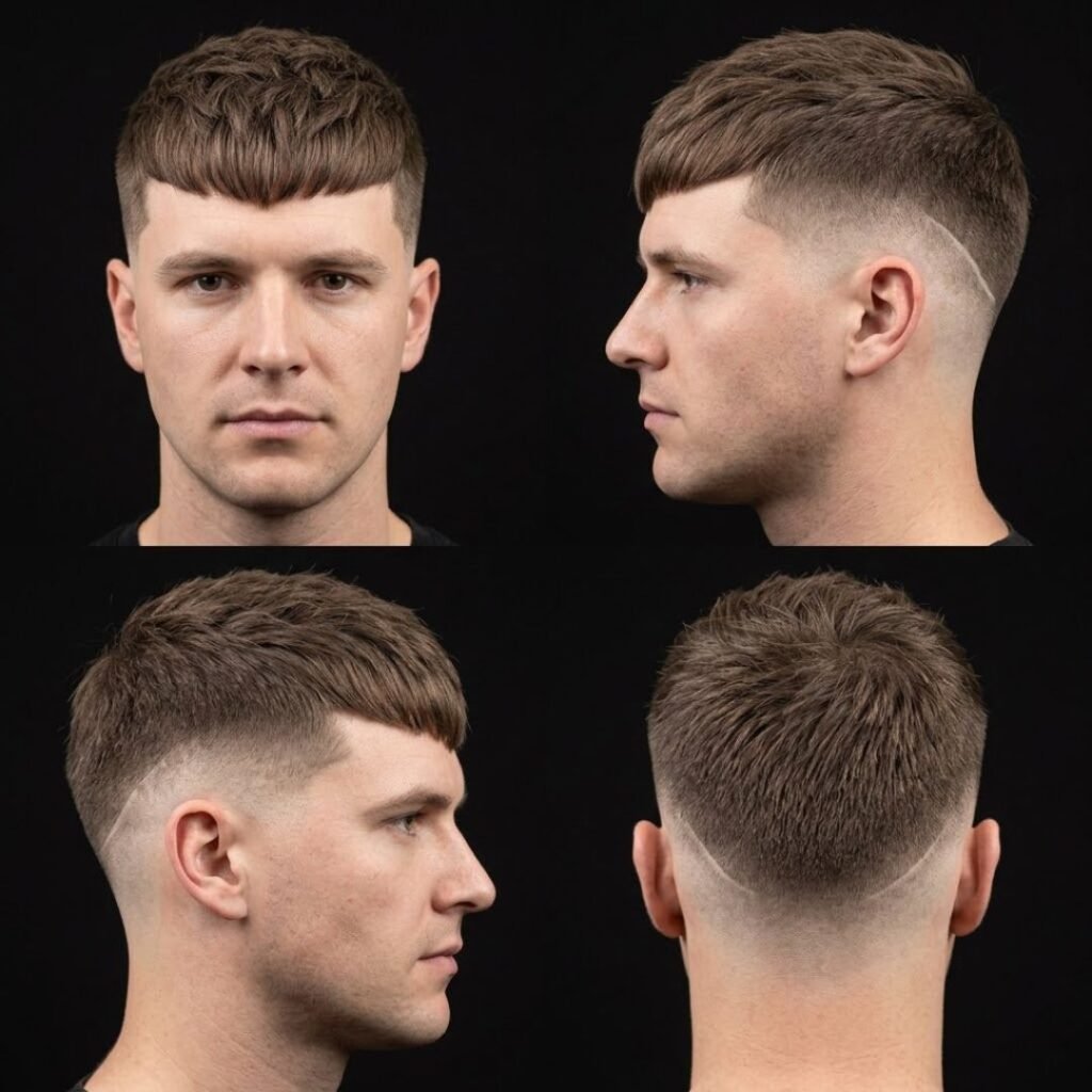 Classic Burst Fade French Crop