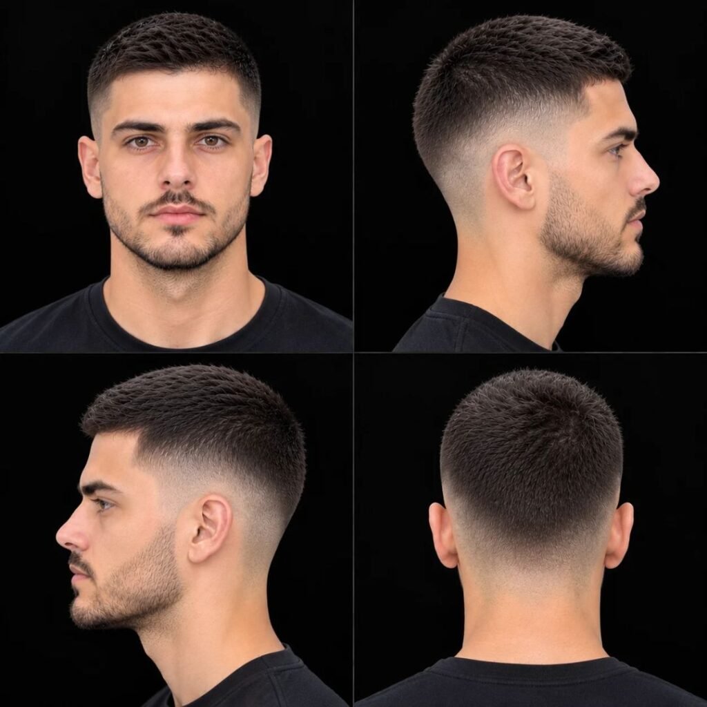 Crew Cut Taper Fade