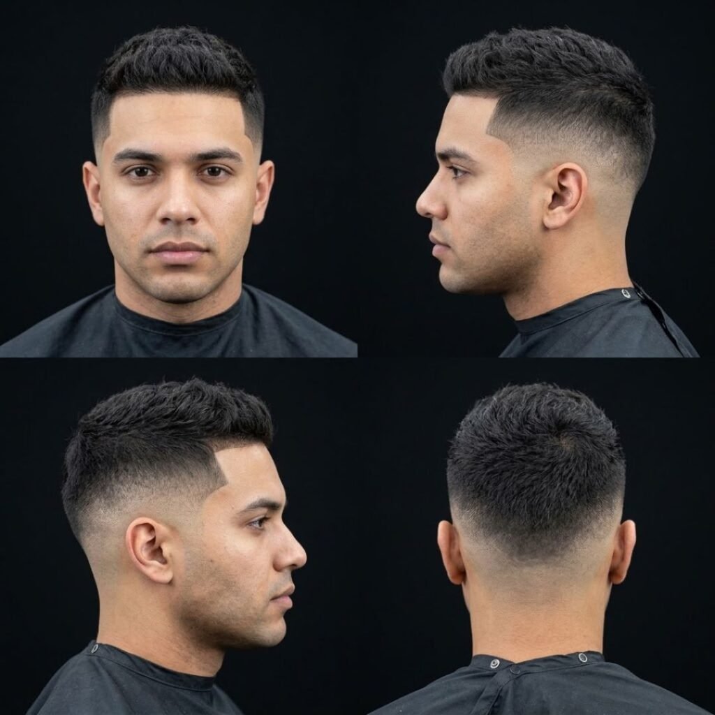 High taper fade