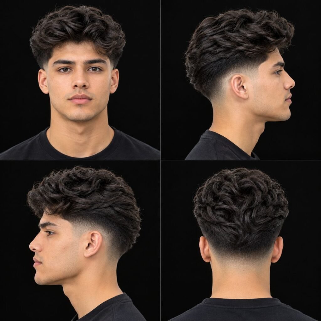 Low Blowout Mid Taper Fade