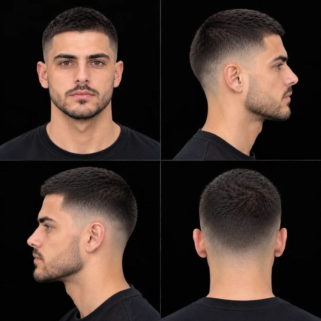 Low Fade Crew Cut
