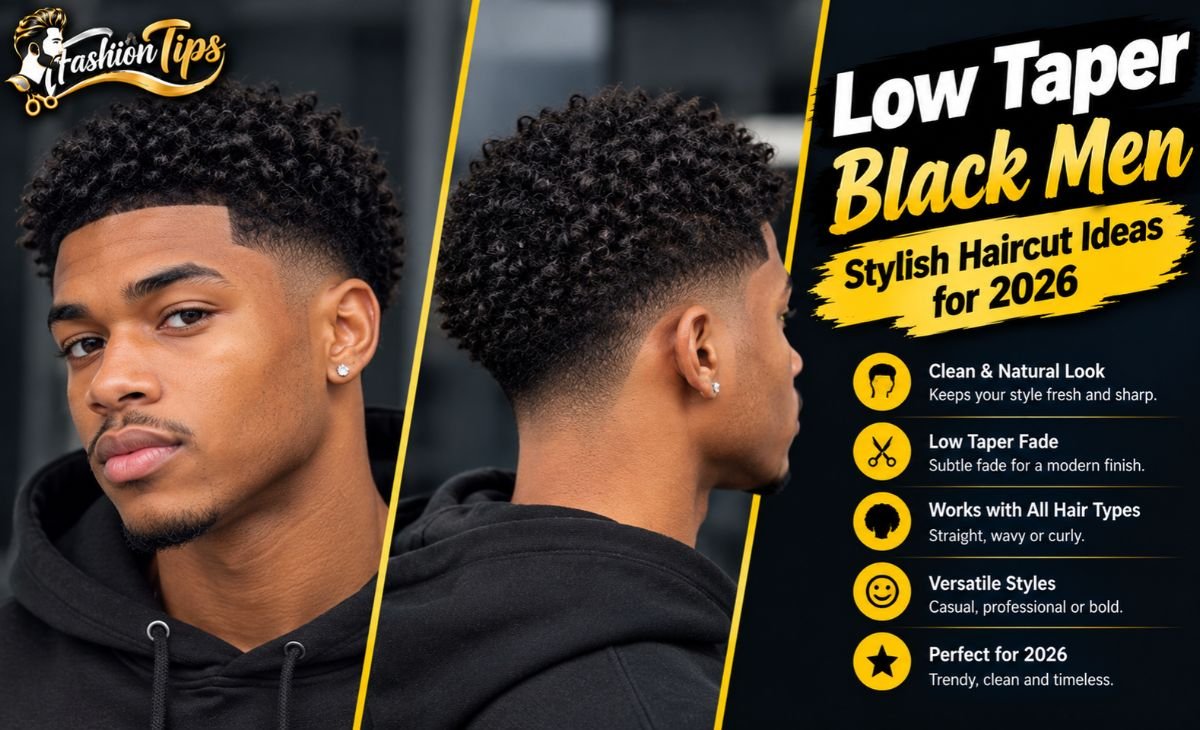 Low Taper Black Men