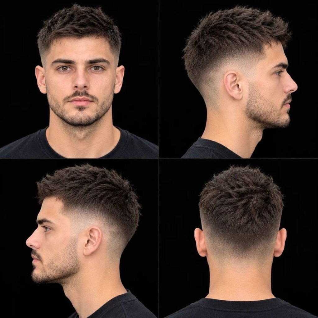 Messy Crew Cut