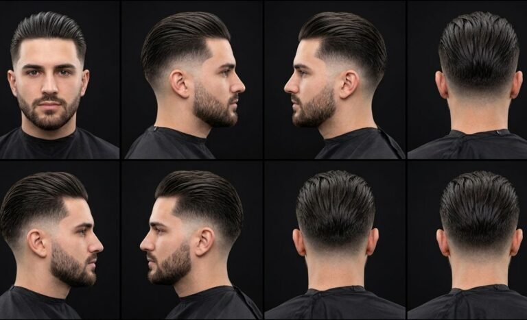 Mid Taper Slick Back