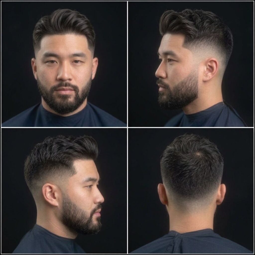  Quiff Mid Taper